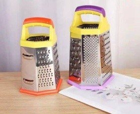 8 Inch Stainless Steel Grater (Imported)